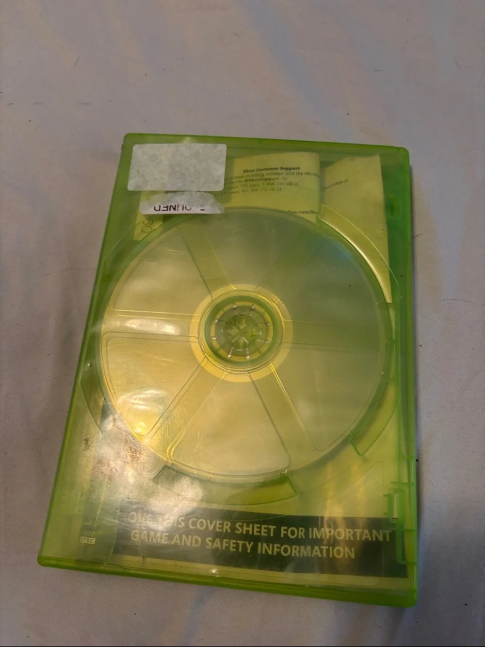Microsoft Xbox 360 Minecraft mojang dolby digital rated E disc & case